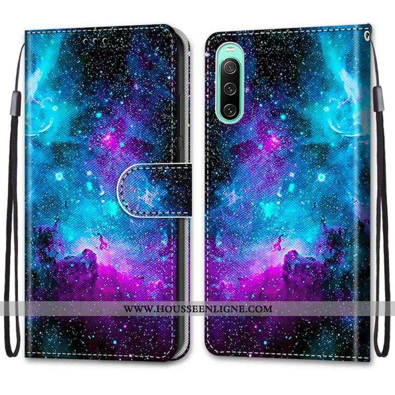 Housse Sony Xperia 10 IV Cosmic Sky