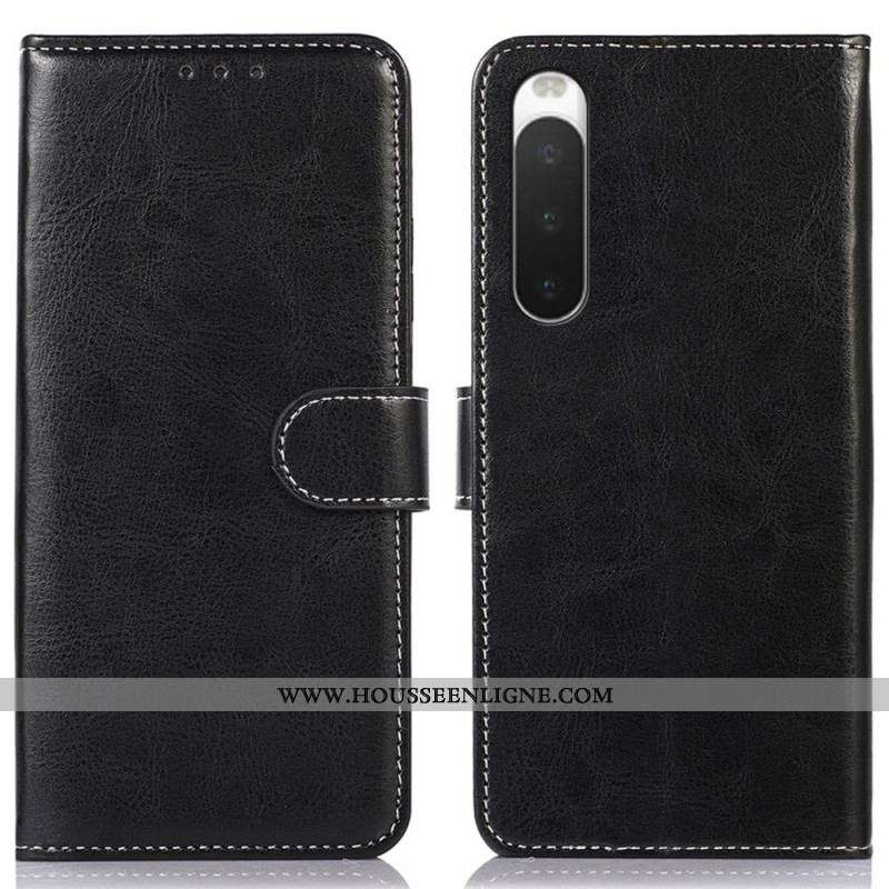 Housse Sony Xperia 10 IV Coutures Apparentes