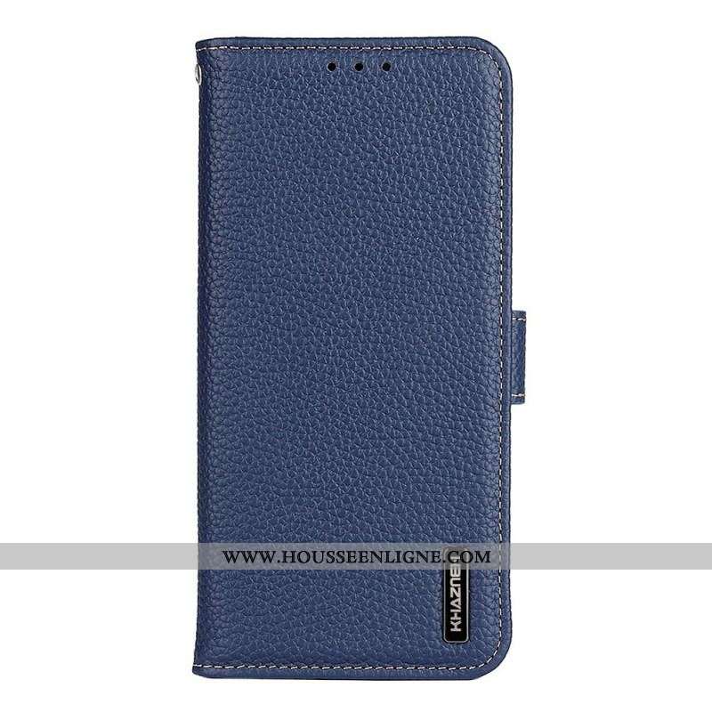 Housse Sony Xperia 10 IV Cuir Litchi KHAZNEH