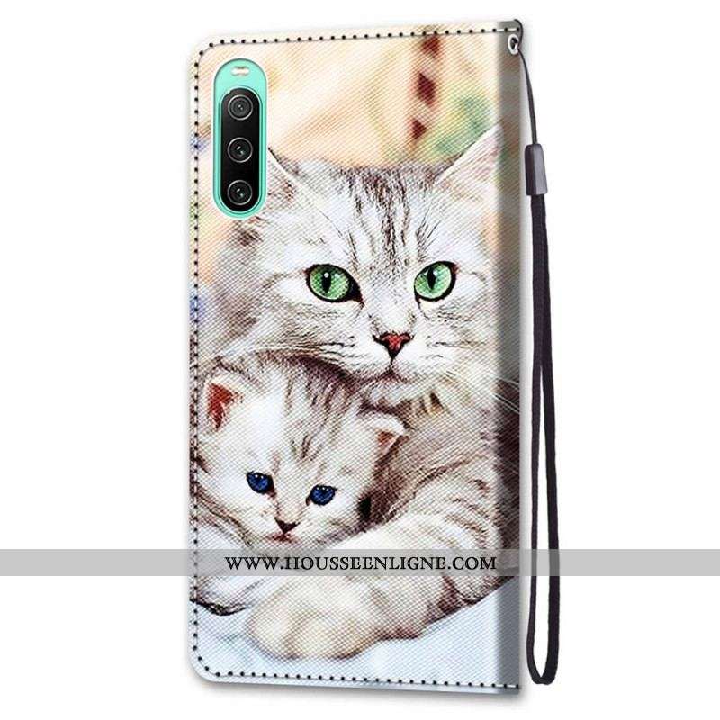 Housse Sony Xperia 10 IV Famille de Chats