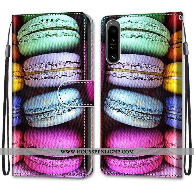 Housse Sony Xperia 10 IV Macarons