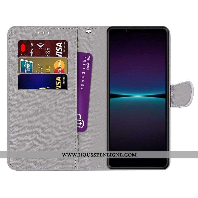 Housse Sony Xperia 10 IV Macarons
