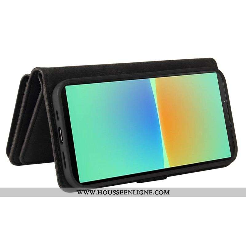 Housse Sony Xperia 10 IV Multi-fonctions Porte-Cartes