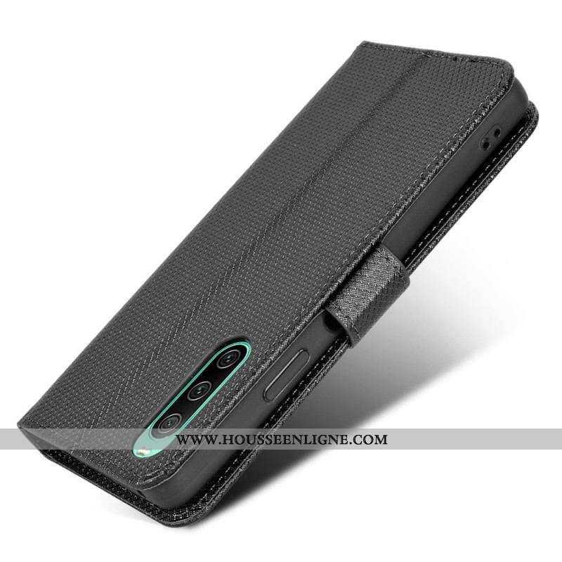 Housse Sony Xperia 10 IV Simili Cuir Stylé à Lanière