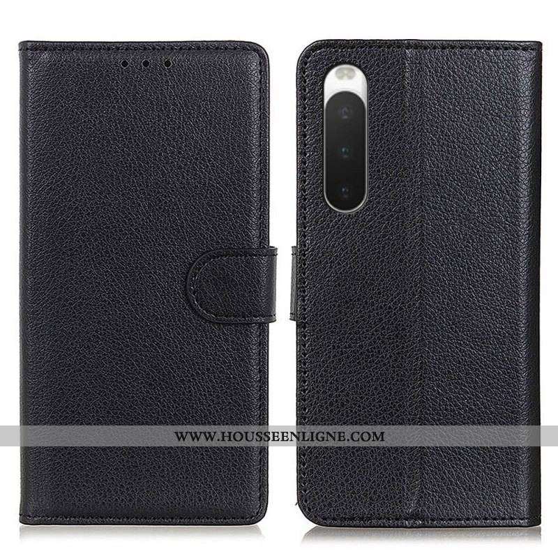 Housse Sony Xperia 10 IV Simili Cuir Traditionnel