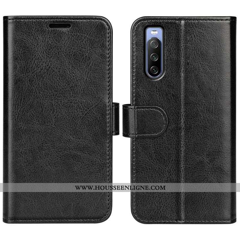 Housse Sony Xperia 10 IV Simili Cuir Vintage