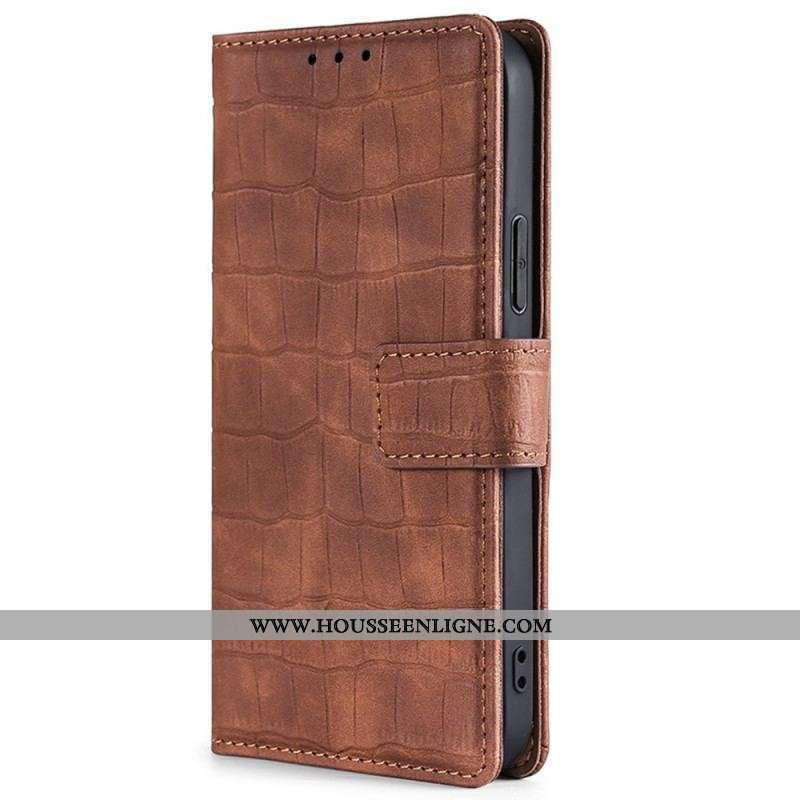 Housse Sony Xperia 10 IV Style Peau de Crocodile