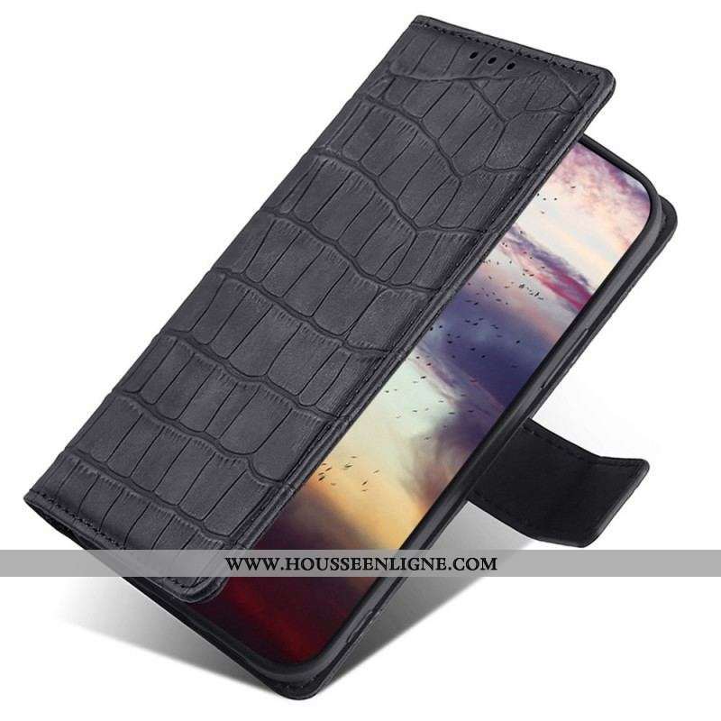 Housse Sony Xperia 10 IV Style Peau de Crocodile