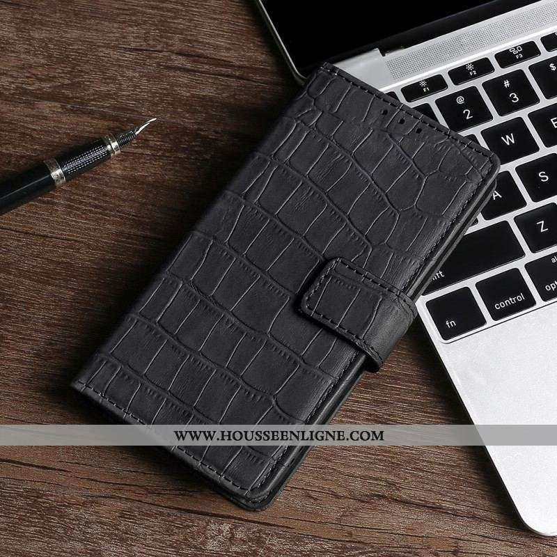 Housse Sony Xperia 10 IV Style Peau de Crocodile