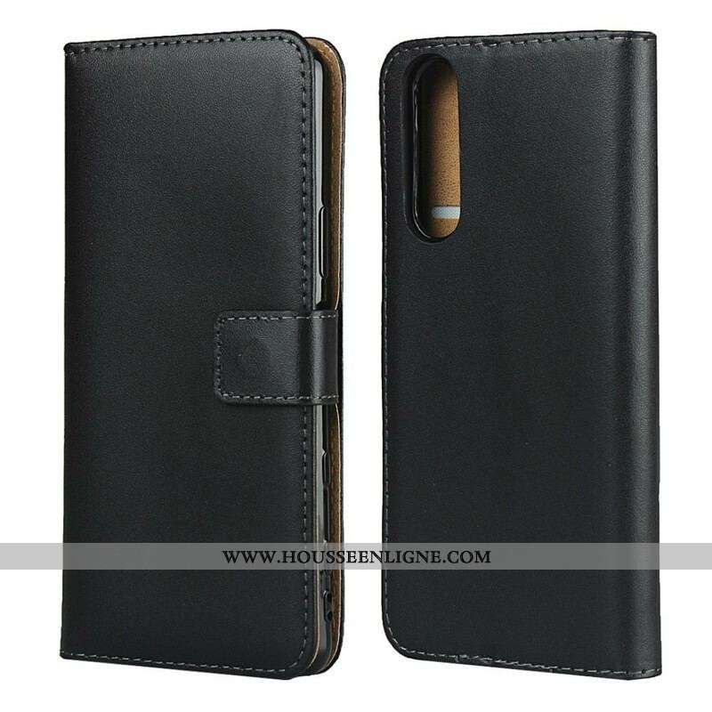 Housse Sony Xperia 5 II Invitation Véritable Cuir