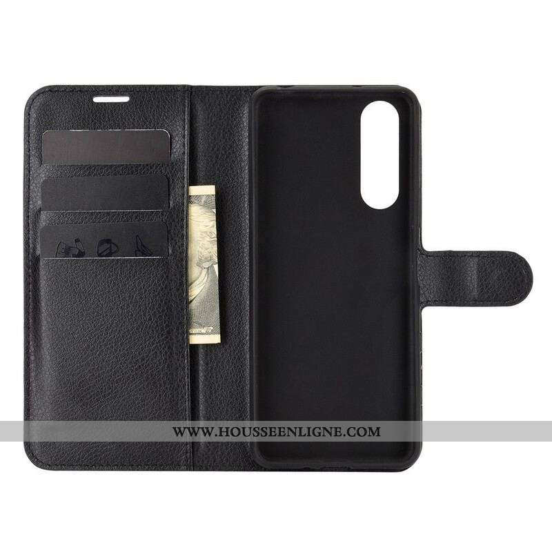 Housse Sony Xperia 5 II Simili Cuir Classique