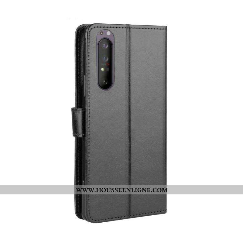 Housse Sony Xperia 5 II Simili Cuir Flashy