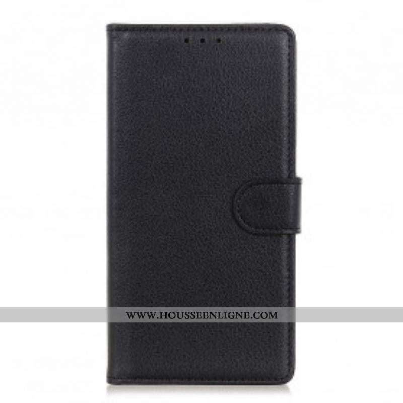 Housse Sony Xperia 5 III Simili Cuir Traditionnel Litchi