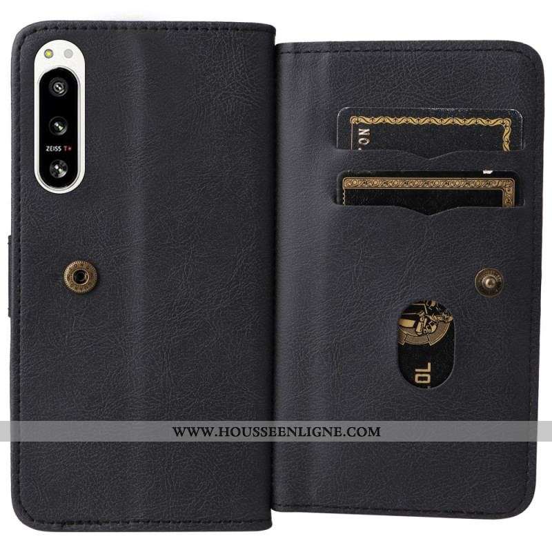 Housse Sony Xperia 5 IV 10 Porte-Cartes