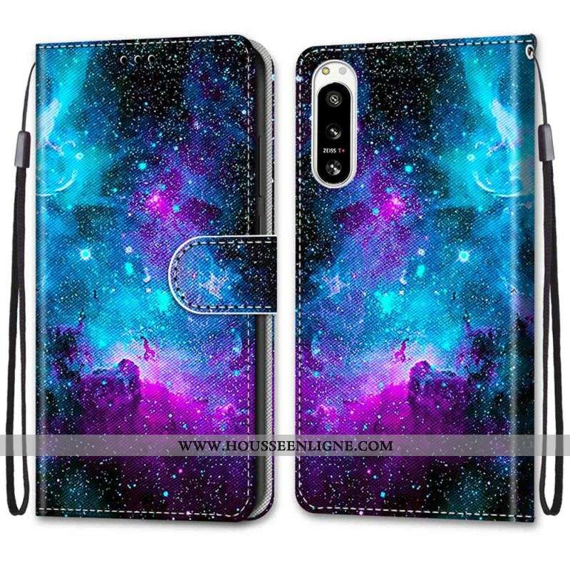 Housse Sony Xperia 5 IV Cosmic Sky
