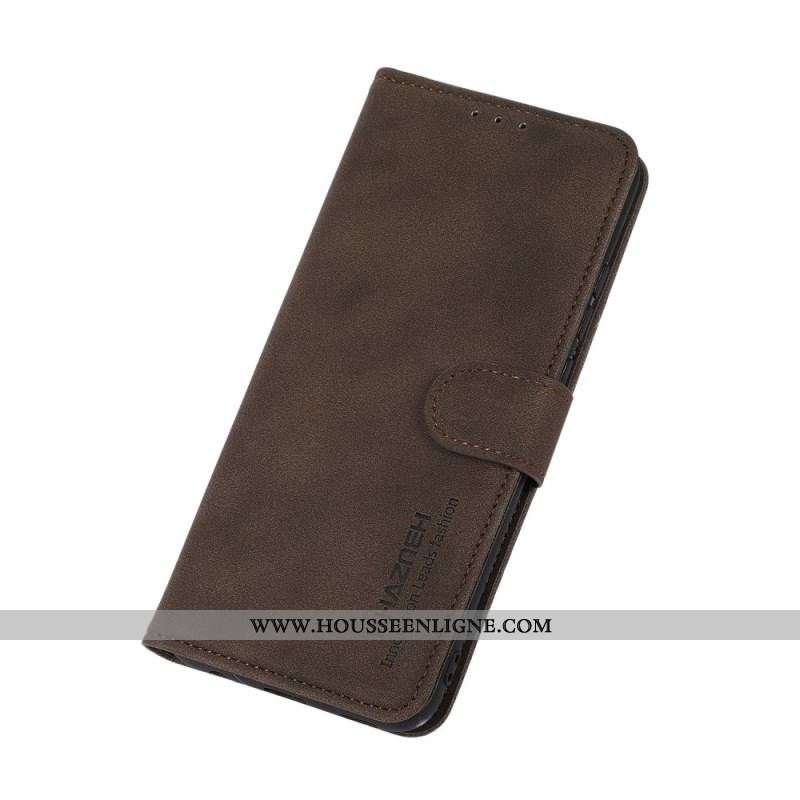 Housse Sony Xperia 5 IV Effet Cuir Fashion KHAZNEH