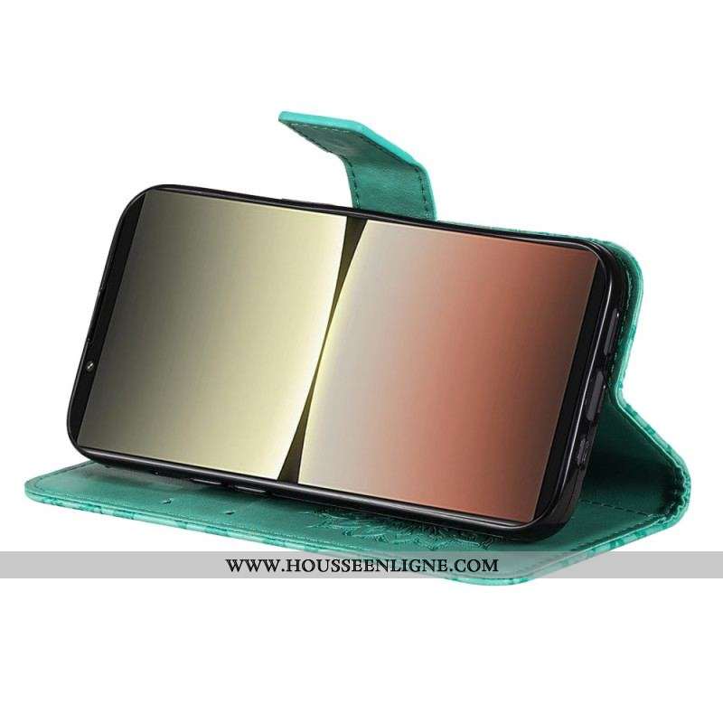Housse Sony Xperia 5 IV Mandala Soleil avec Lanière