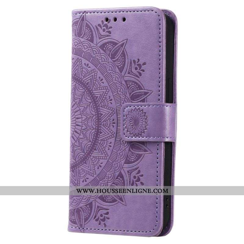 Housse Sony Xperia 5 IV Mandala Soleil à Lanière