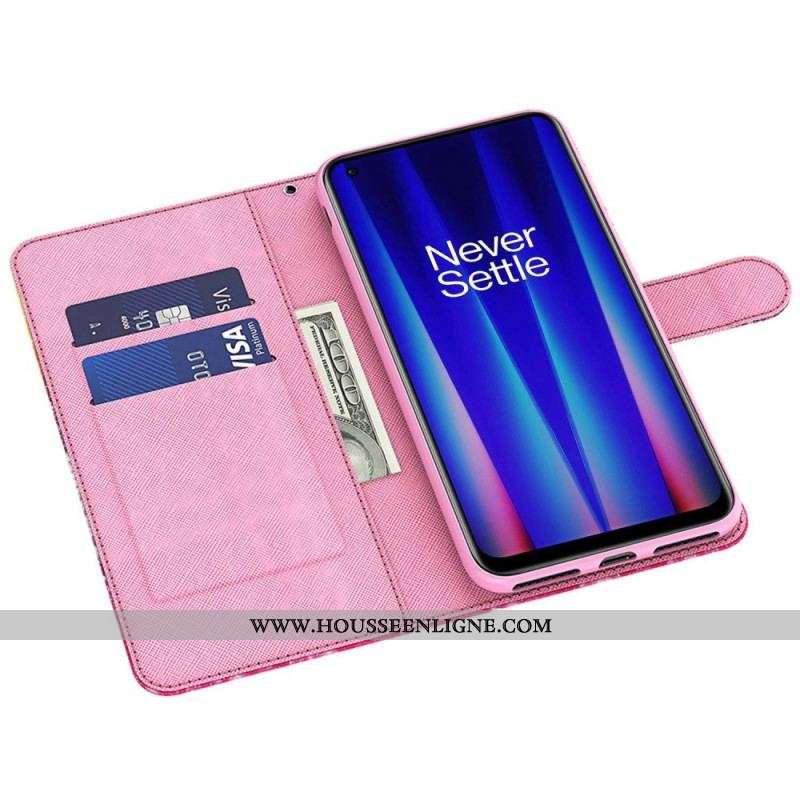 Housse Sony Xperia 5 IV Motif Cachemire à Lanière