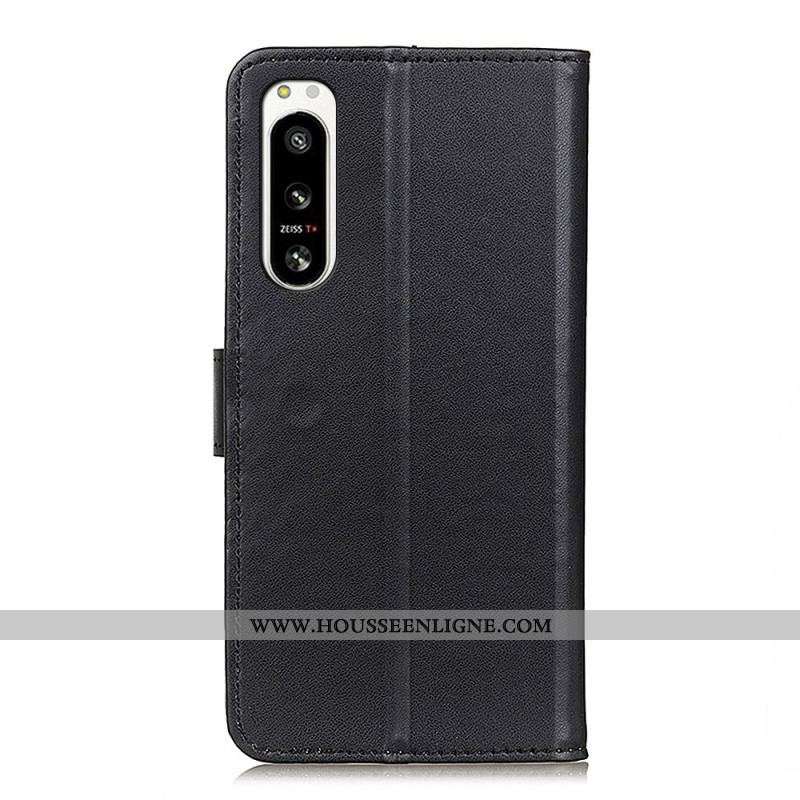 Housse Sony Xperia 5 IV Simili Cuir Simple