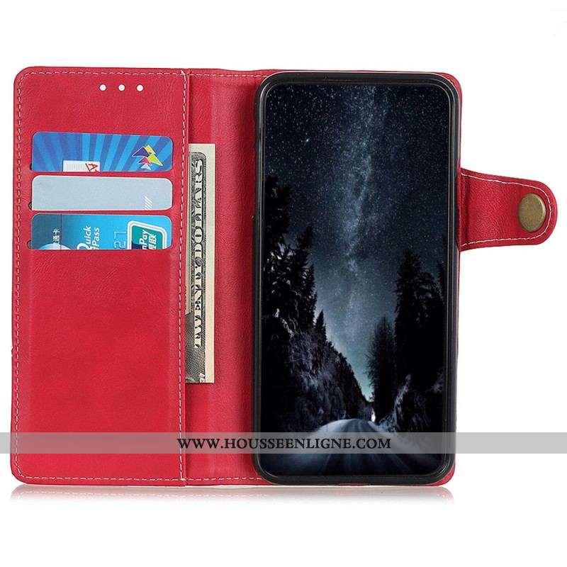 Housse Sony Xperia Pro-I Artistique Couture Bouton
