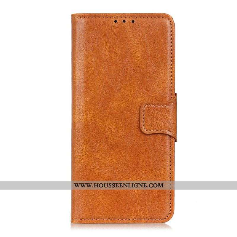Housse Sony Xperia Pro-I Effet Cuir Fermoir Réversible