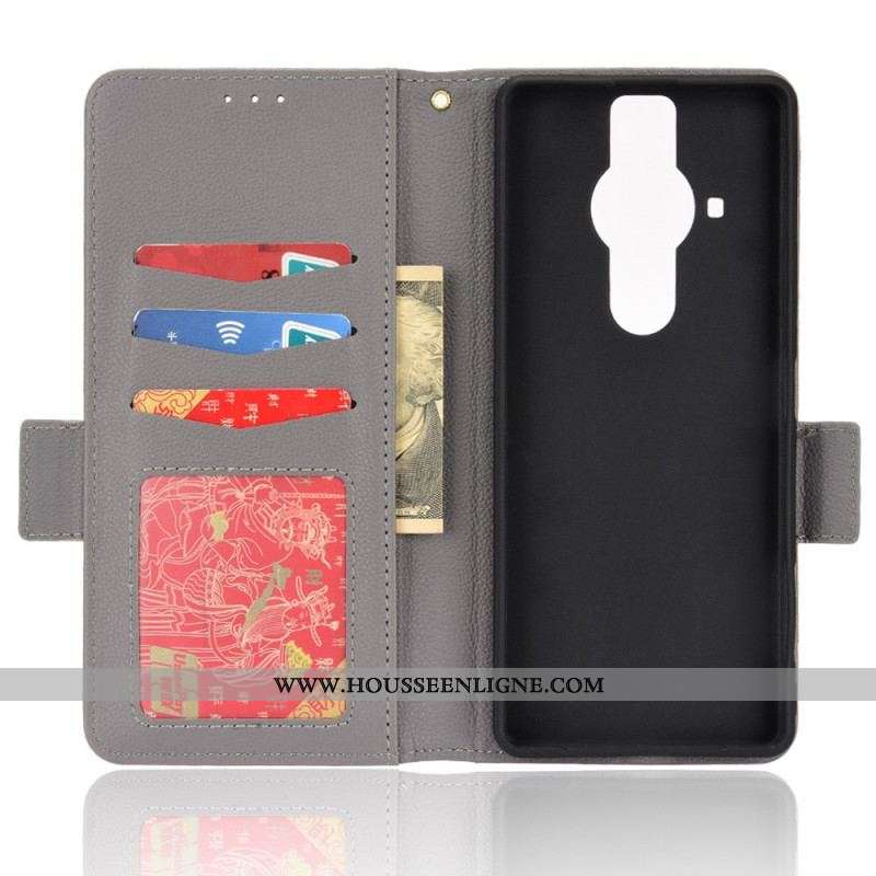 Housse Sony Xperia Pro-I Effet Cuir Litchi Premium