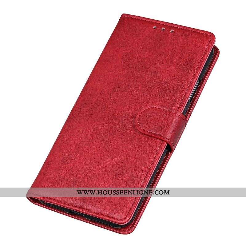 Housse Sony Xperia Pro-I Effet Cuir Mat Rétro