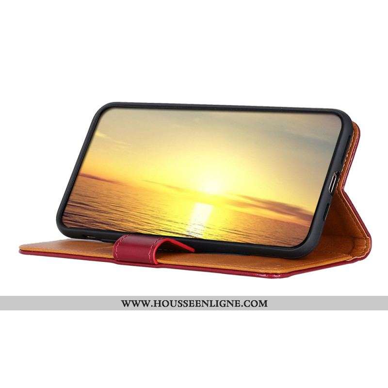 Housse Sony Xperia Pro-I Effet Cuir Tricolore