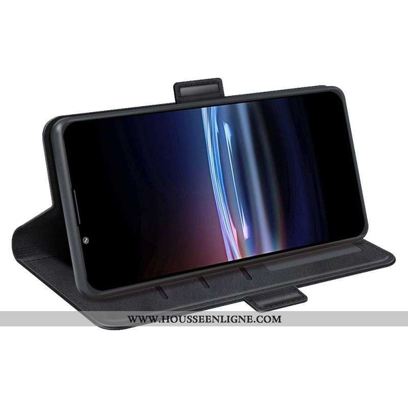 Housse Sony Xperia Pro-I Rabat Double Classique