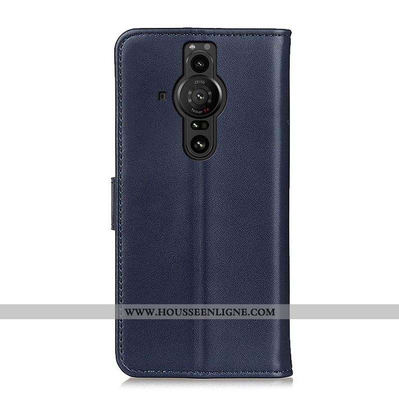 Housse Sony Xperia Pro-I Simili Cuir Simple