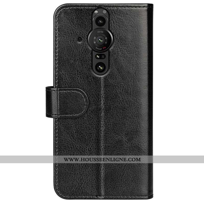 Housse Sony Xperia Pro-I Simili Cuir Ultra