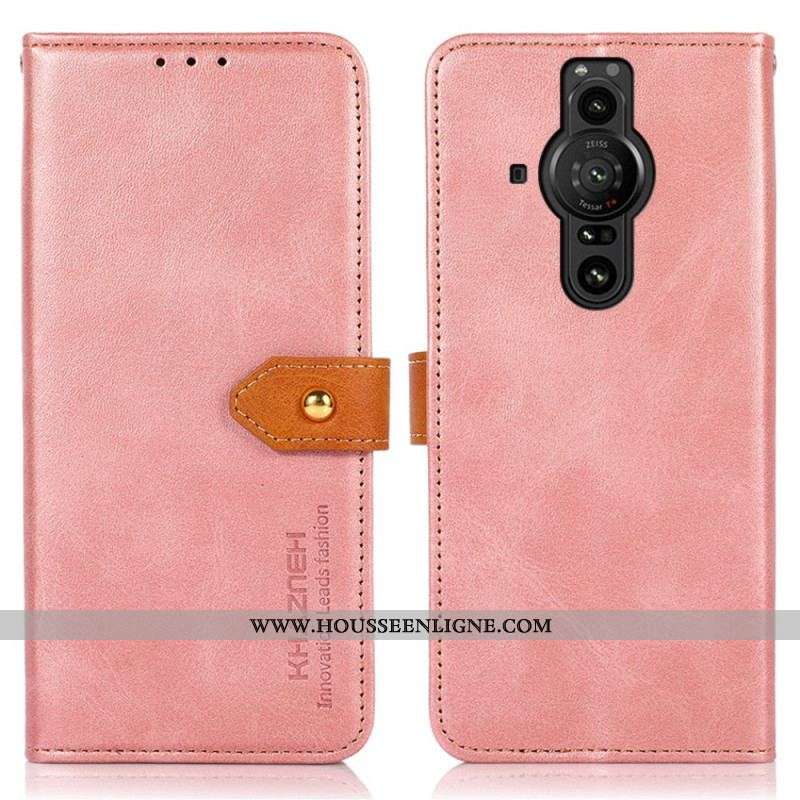 Housse Sony Xperia Pro-I avec Sangle KHAZNEH