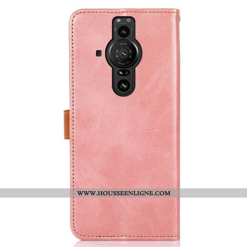 Housse Sony Xperia Pro-I avec Sangle KHAZNEH