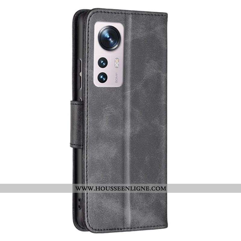 Housse  Xiaomi 12 / 12X /12X Lisse Rabat Oblique