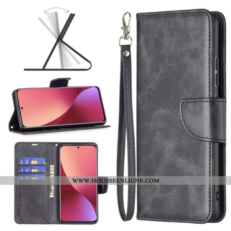 Housse  Xiaomi 12 / 12X /12X Lisse Rabat Oblique