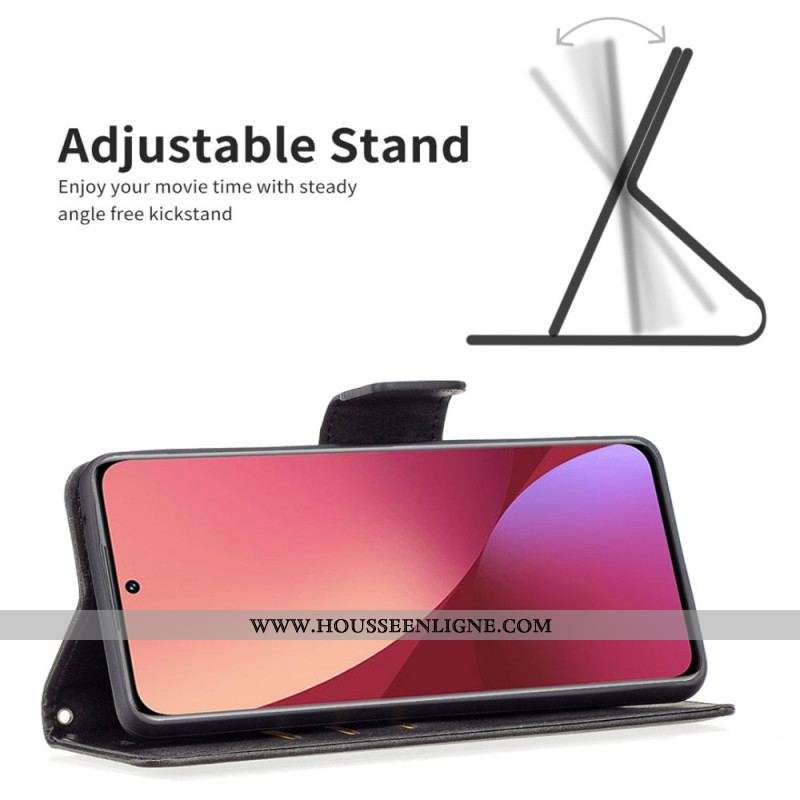 Housse  Xiaomi 12 / 12X /12X Lisse Rabat Oblique