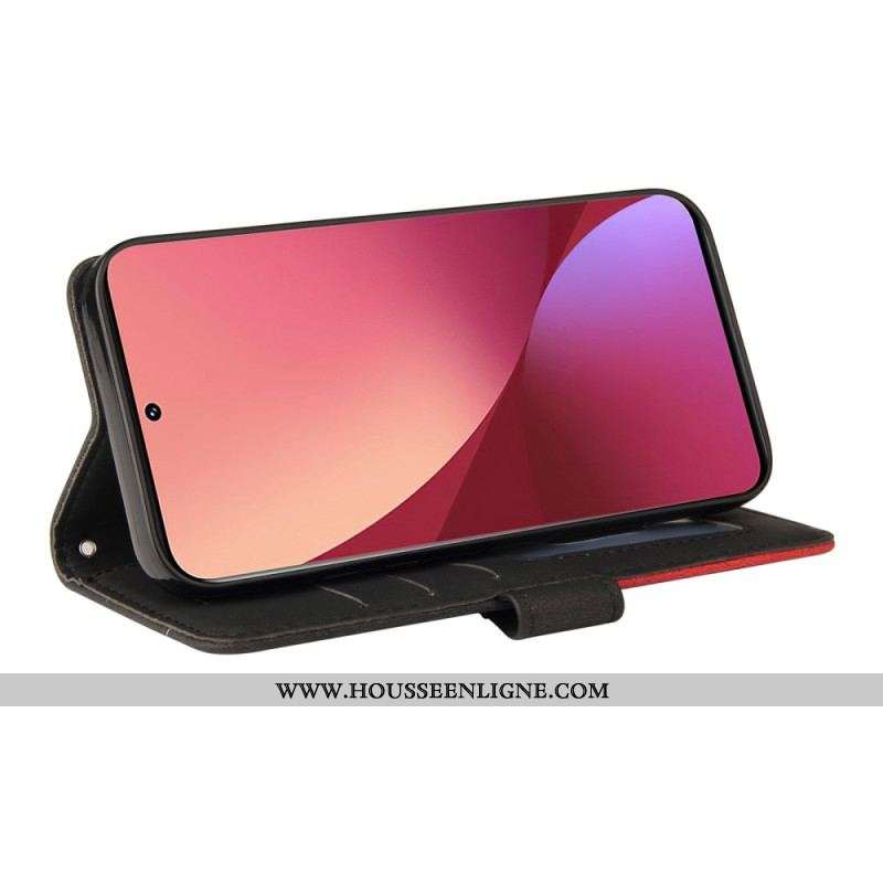Housse Xiaomi 12 / 12X Bicolore à Lanière