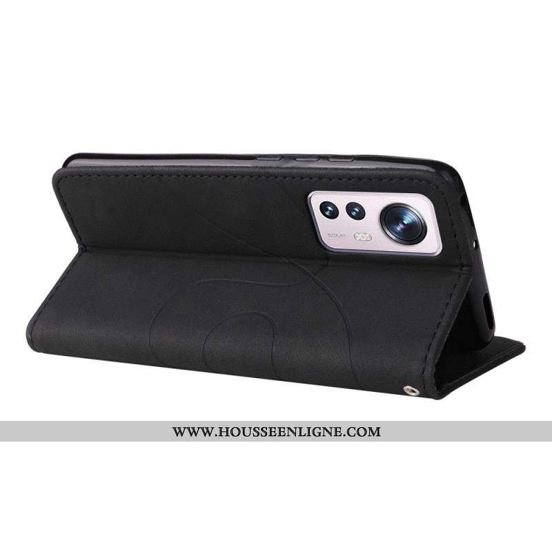 Housse Xiaomi 12 / 12X Bicolore à Lanière
