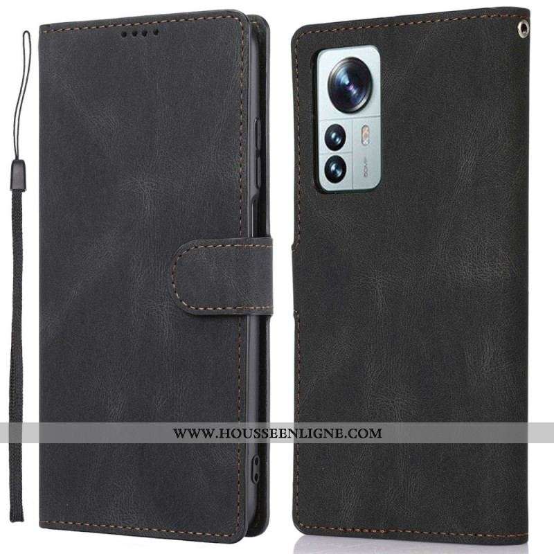 Housse Xiaomi 12 / 12X Classique Rétro
