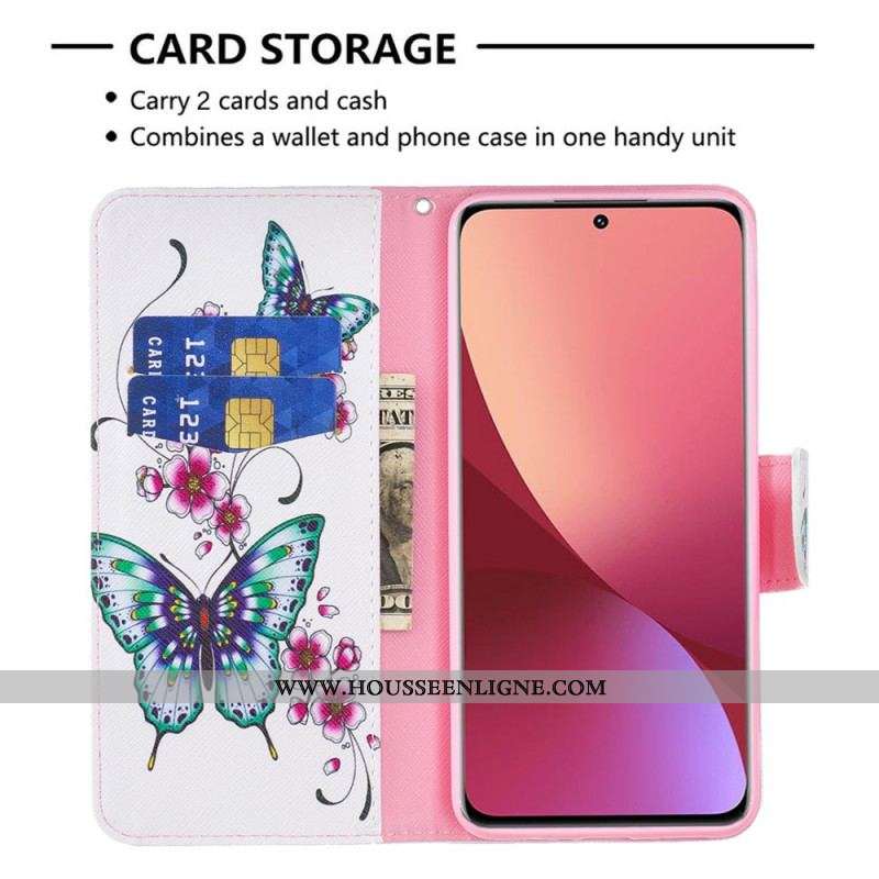 Housse  Xiaomi 12 / 12X  Papillons