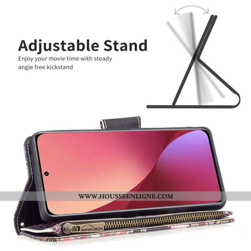 Housse  Xiaomi 12 / 12X  Poche Zippée Éléphant