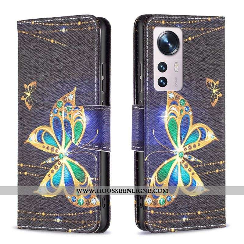 Housse  Xiaomi 12 / 12X  Précieux Papillons