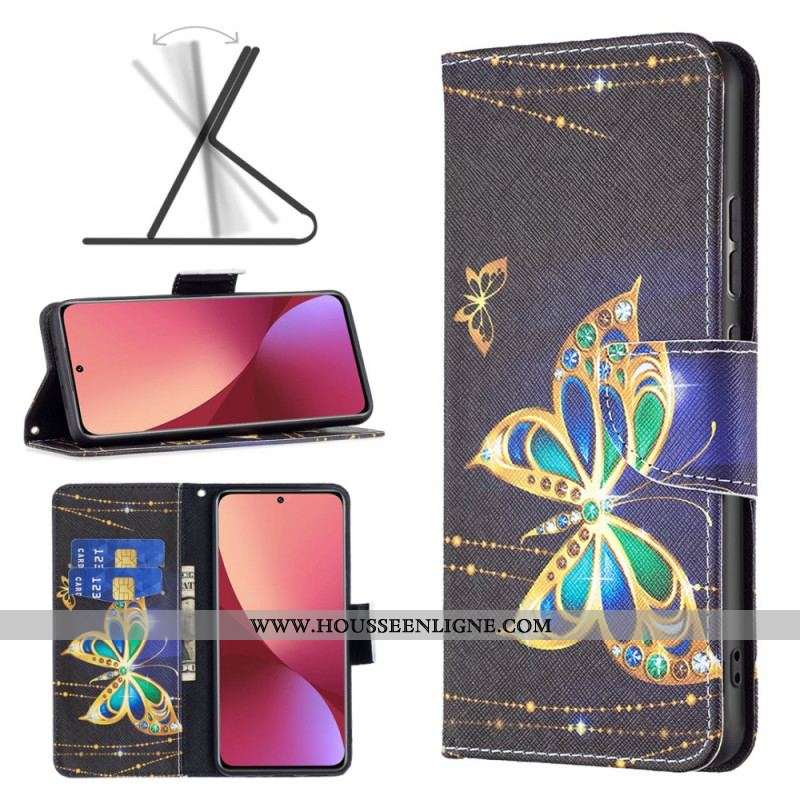 Housse  Xiaomi 12 / 12X  Précieux Papillons