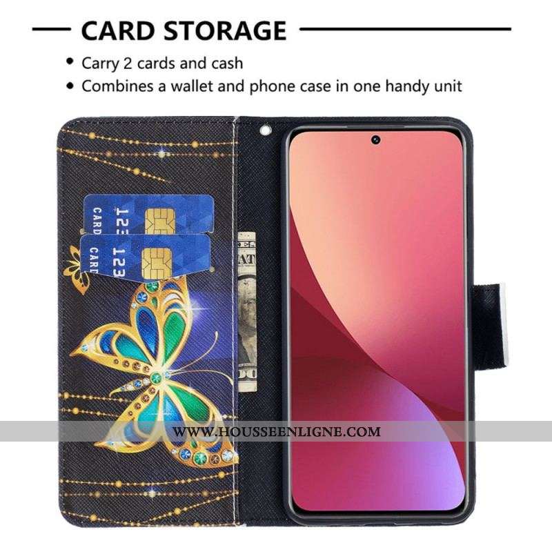 Housse  Xiaomi 12 / 12X  Précieux Papillons