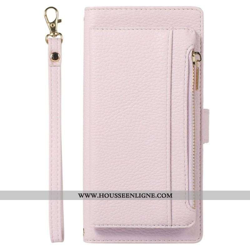 Housse Xiaomi 12 Lite 5G Portefeuille Détachable et Lanière