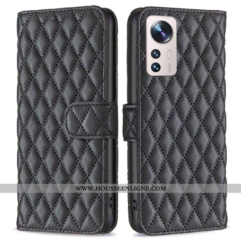 Housse Xiaomi 12 Lite 5G Style Matelassé BINFEN COLOR