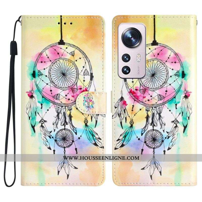Housse Xiaomi 12 Lite Attrape Rêves à Lanière