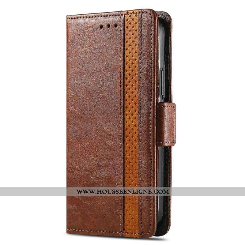 Housse Xiaomi 12 Lite Bicolore Double Fermoir