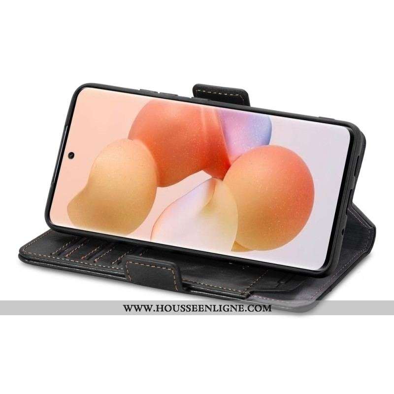 Housse Xiaomi 12 Lite Bicolore Double Fermoir